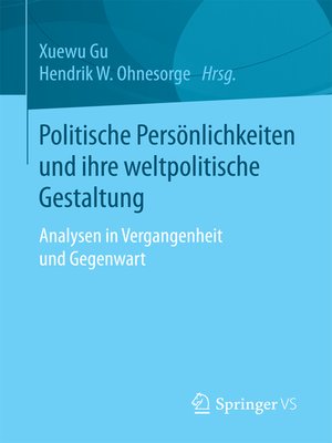 cover image of Politische Persönlichkeiten und ihre weltpolitische Gestaltung